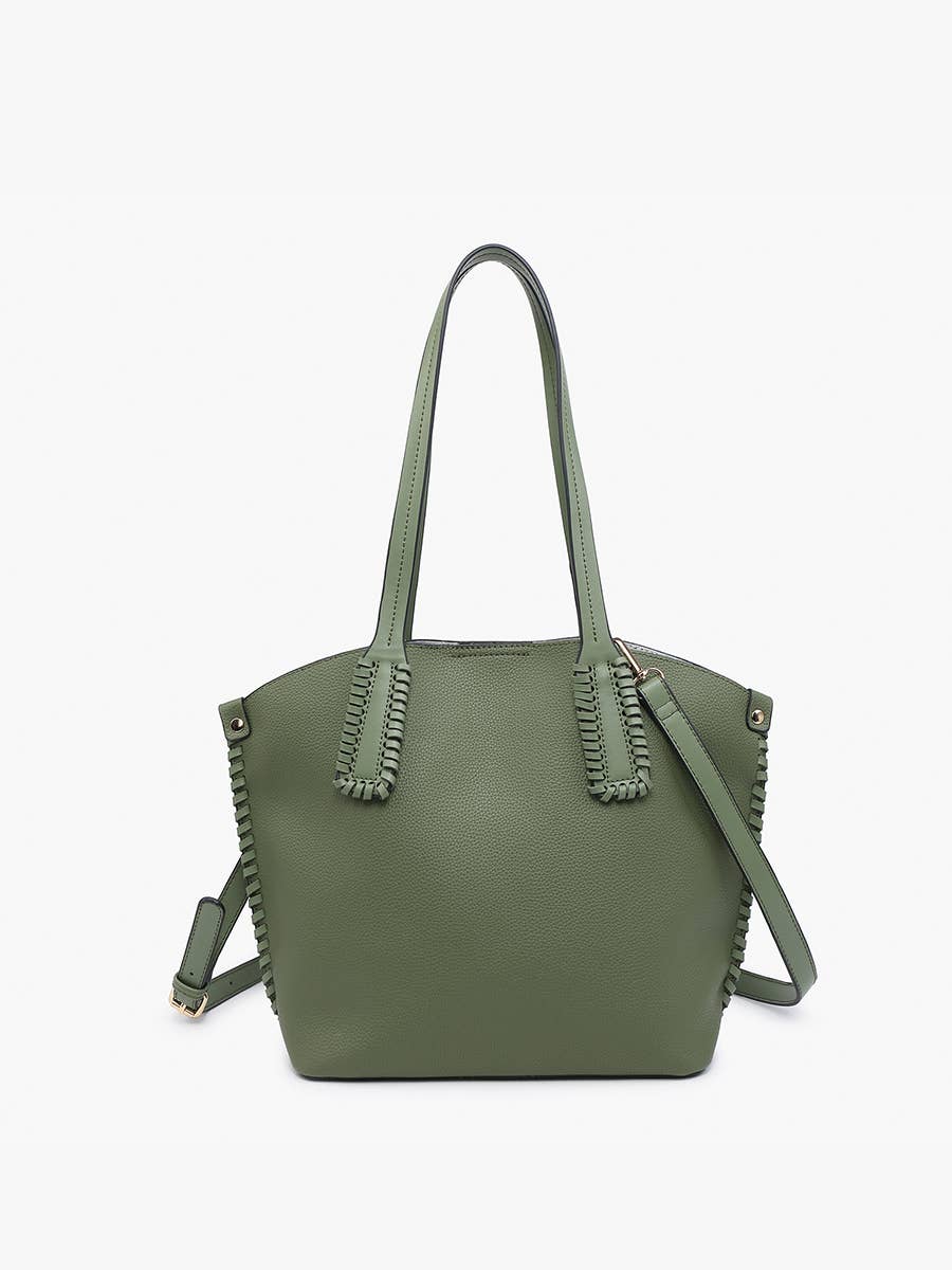 M2527 Micah Whipstitch 3-Compartment Tote