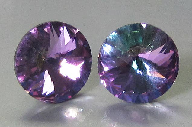 48 pr. Small Crystal Post Earring Assortment