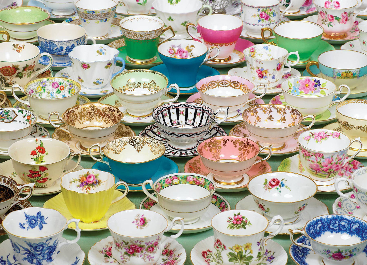 Teacups 1000pc puzzle