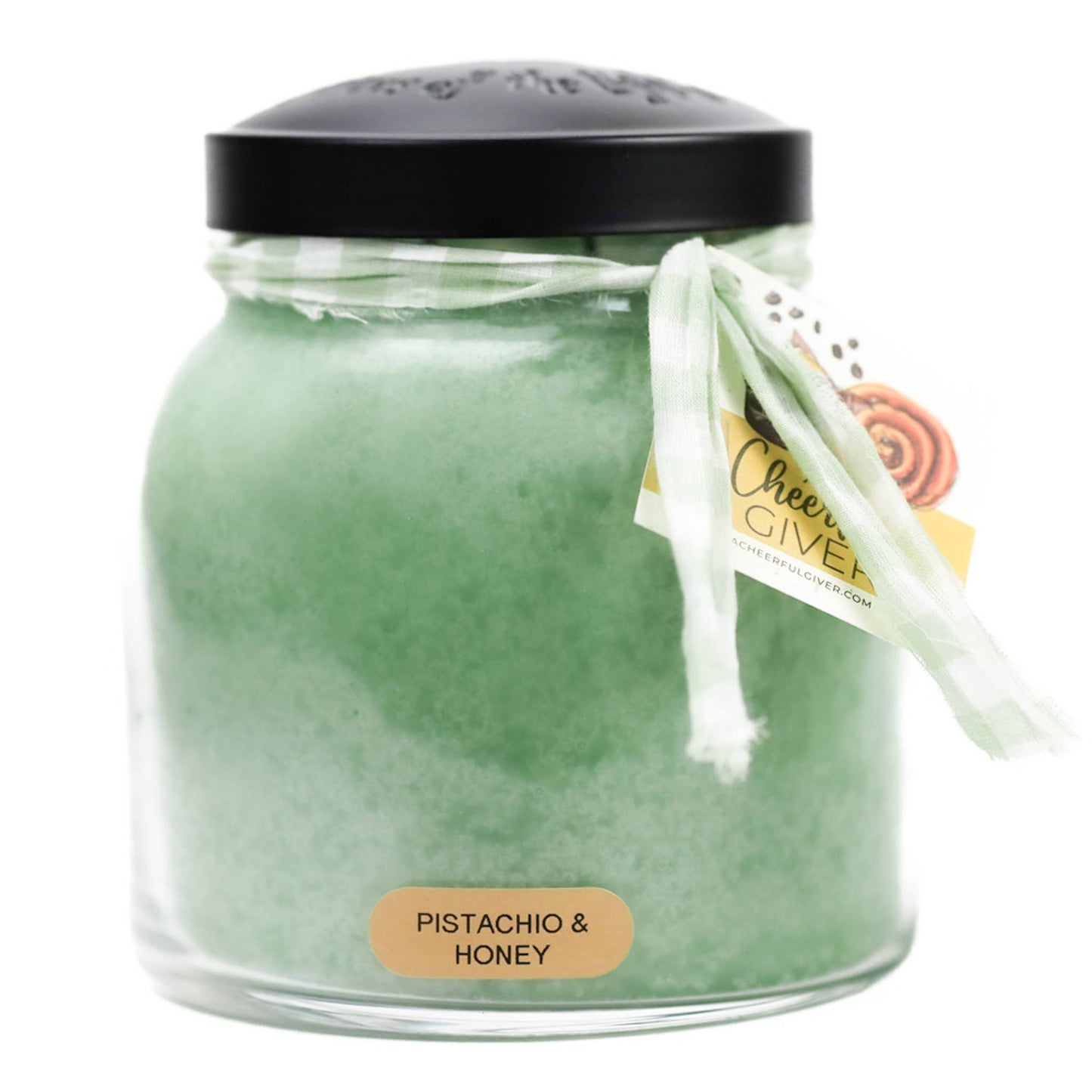 Pistachio & Honey – 34oz Strong Scented Gift Jar Candle