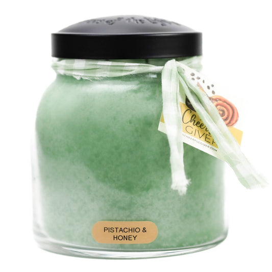 Pistachio & Honey – 34oz Strong Scented Gift Jar Candle