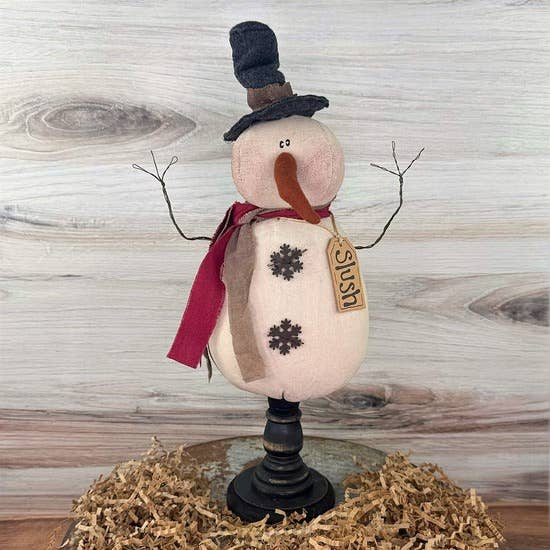 Slush the Prim Snowman on Spindle