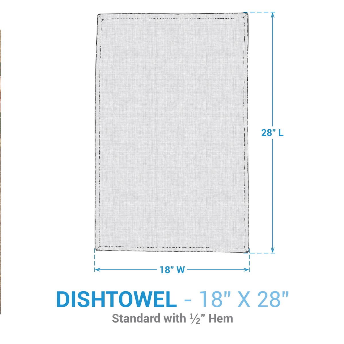 Praise Him Decorative Dishtowel