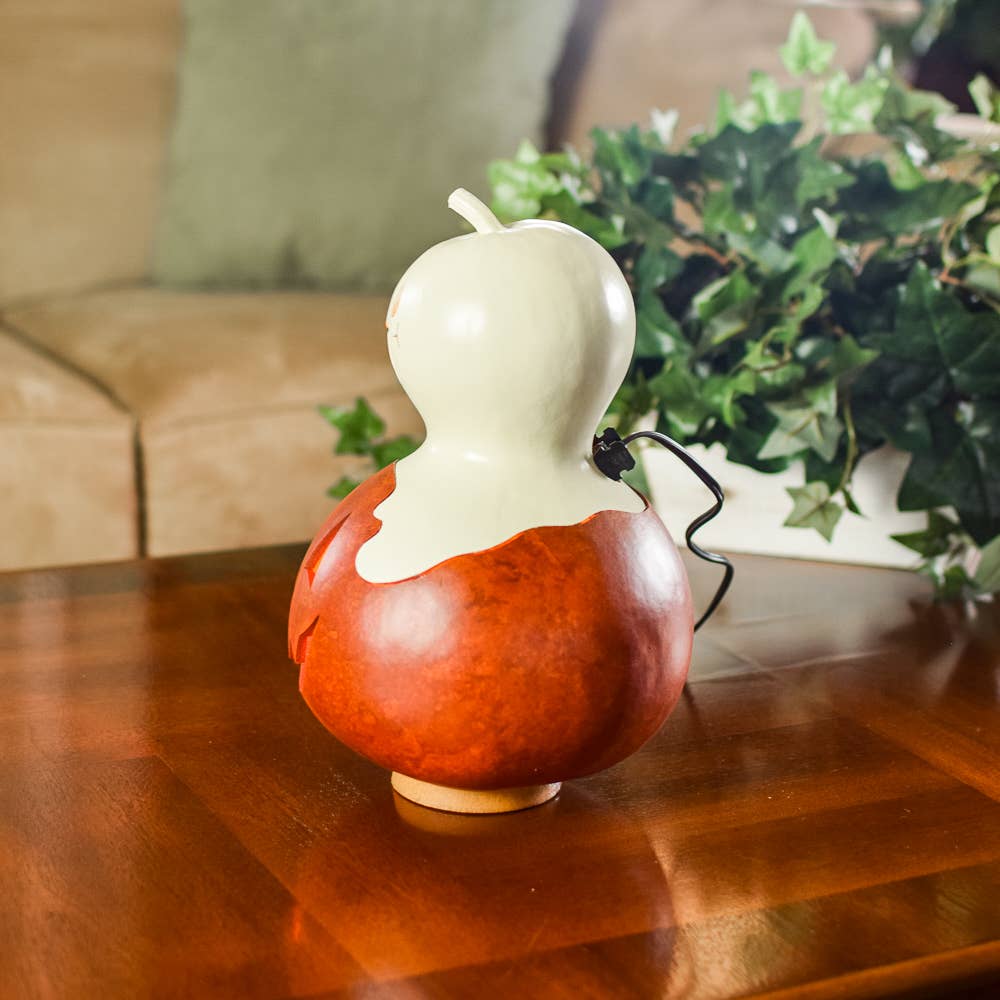 Casper Jack Jack-O-Lantern Medium Lit Gourd Luminary