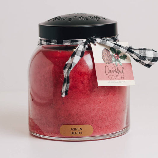 KOTL Papa Candle (34oz.) – Aspen Berry