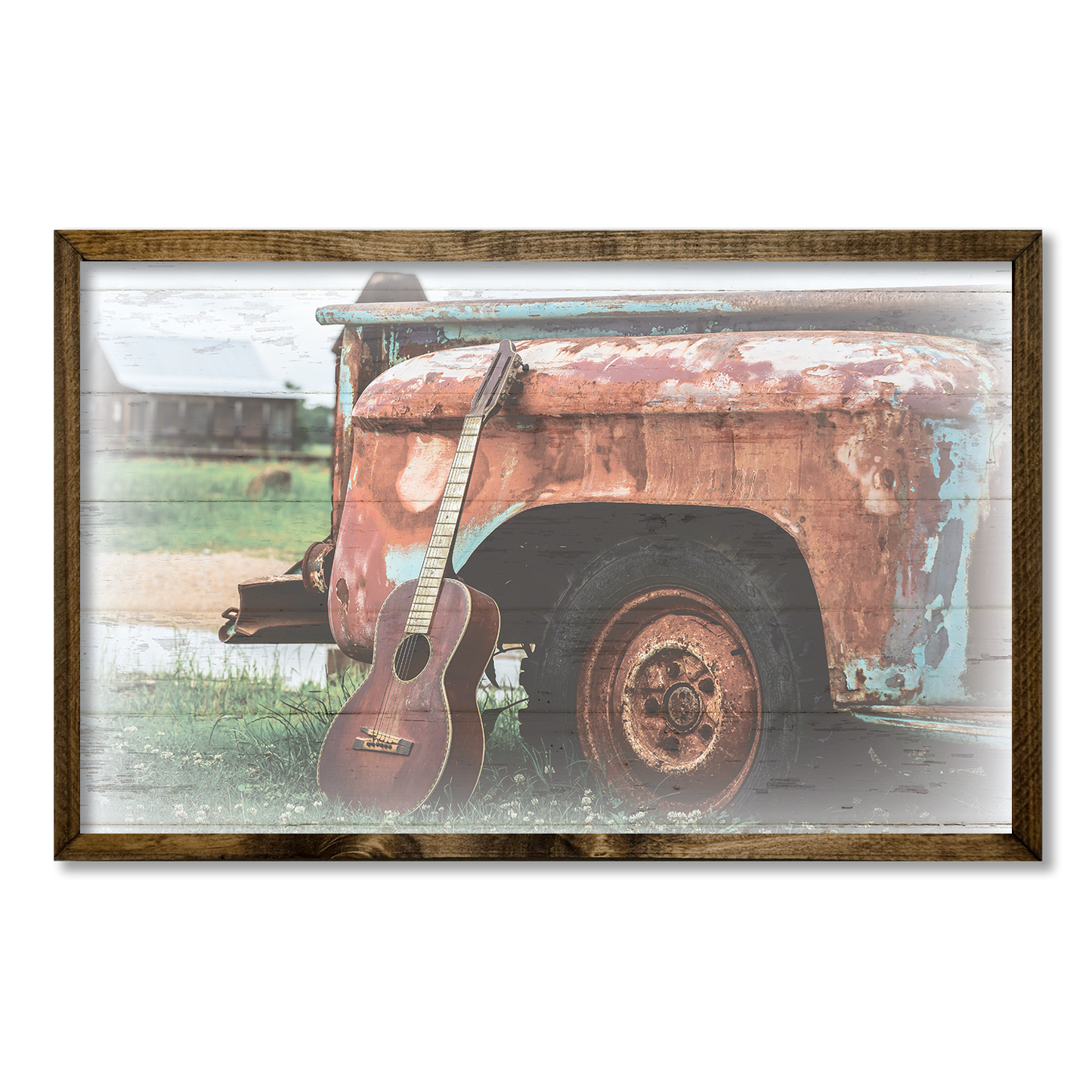 TIMBERLAND FRAME TRUCK AND GUITAR