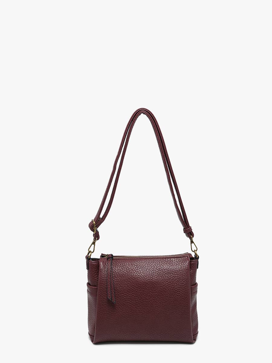 Kali Distressed Dual Front Pocket Crossbody | M2869