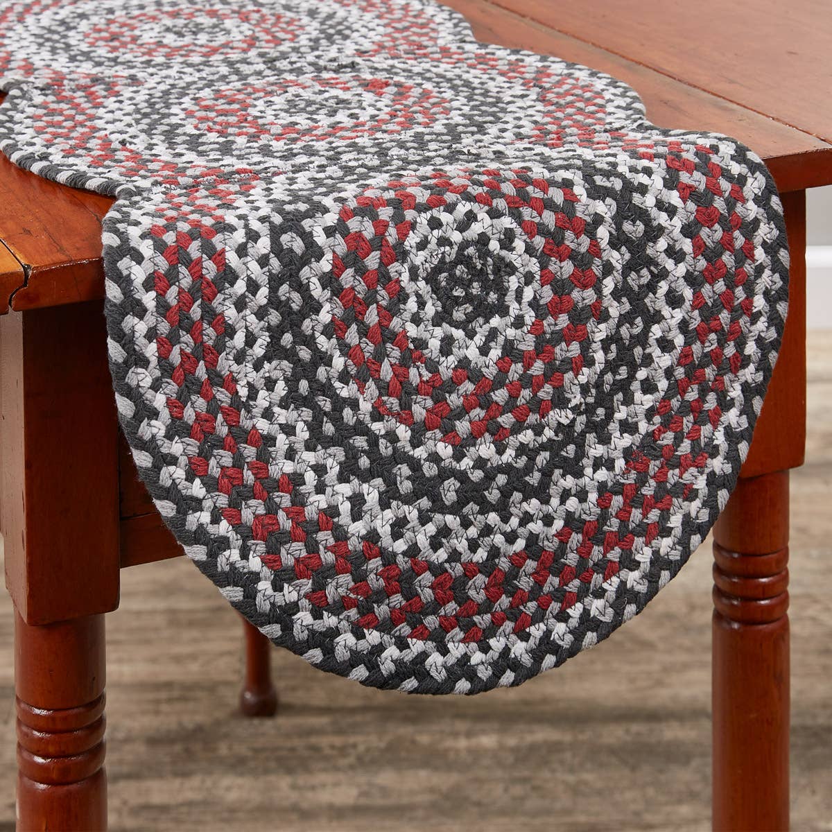 Limestone Braided Table Runner 54"L