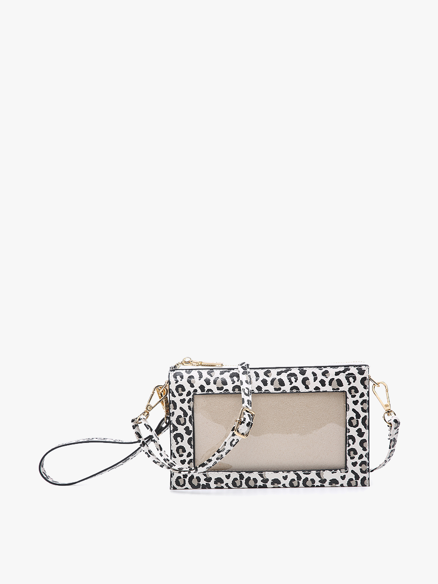 M2002 Maeve 3 Compartment Crossbody w/ Clear Window