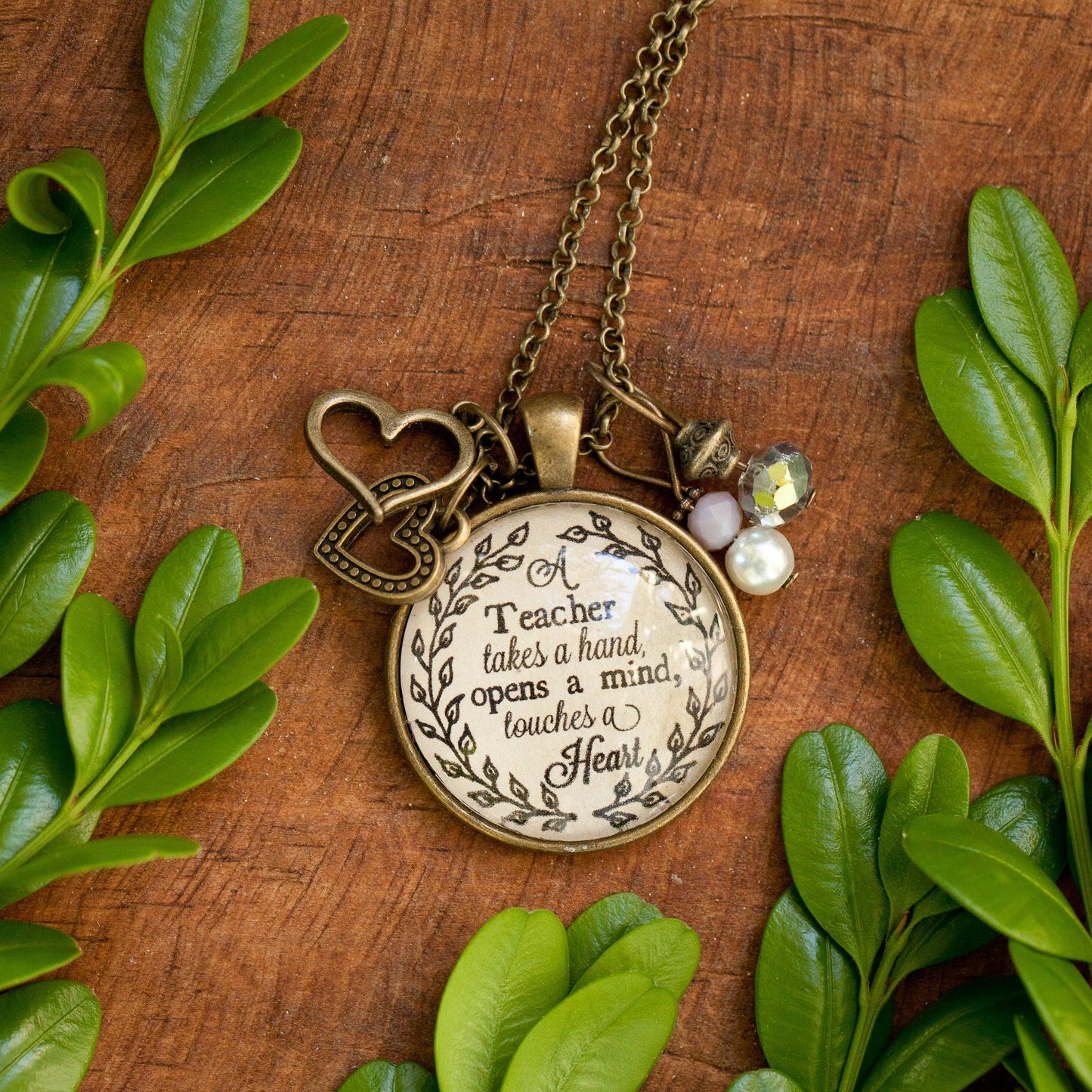 A teacher takes a hand, opens a mind touches a heart