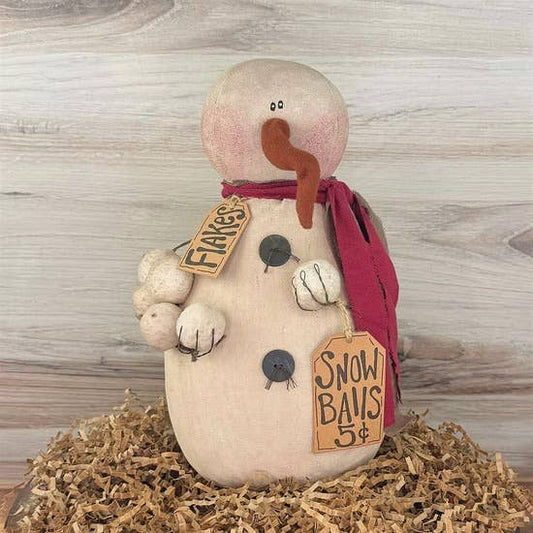 Flakes the Prim Snowman