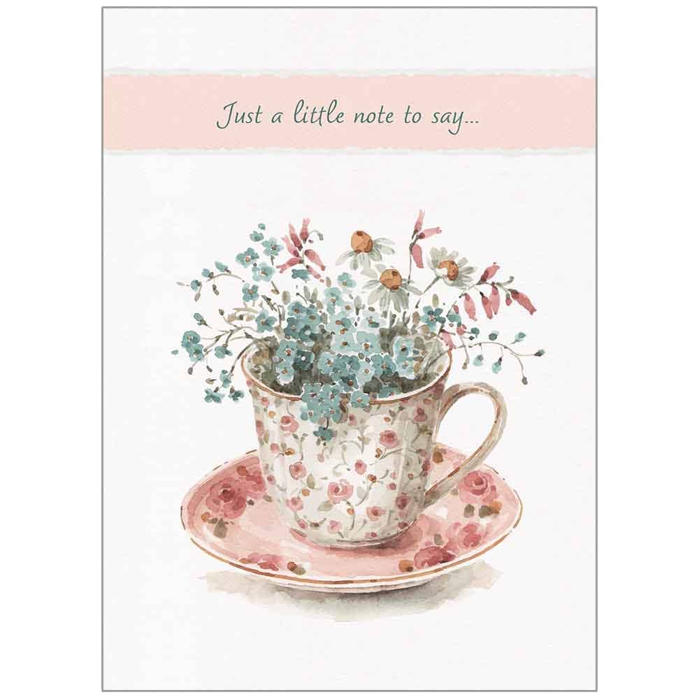 Garden Tea - Get Well Card