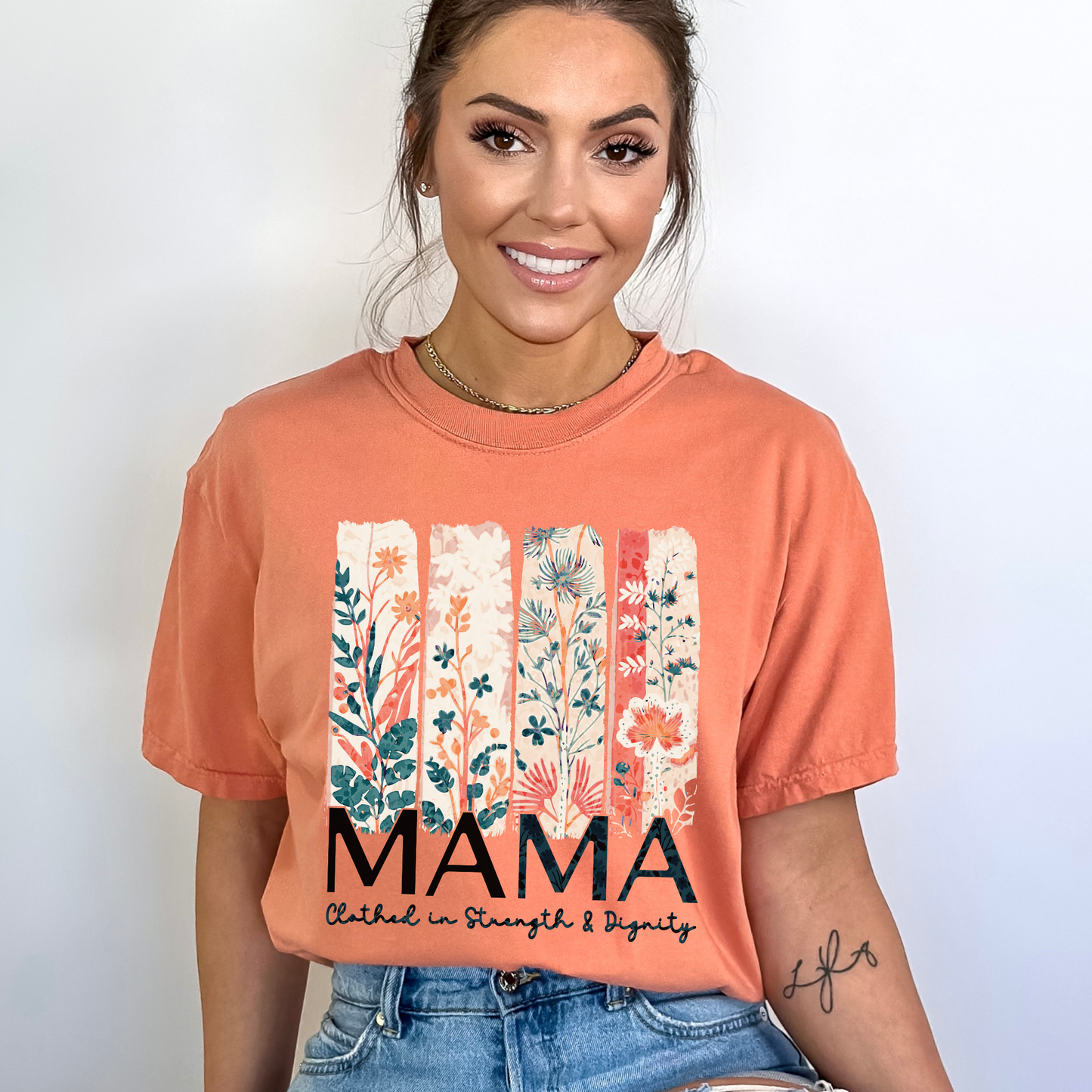 Proverbs 31 Mama Comfort Color Christian Mother's Day Tshirt