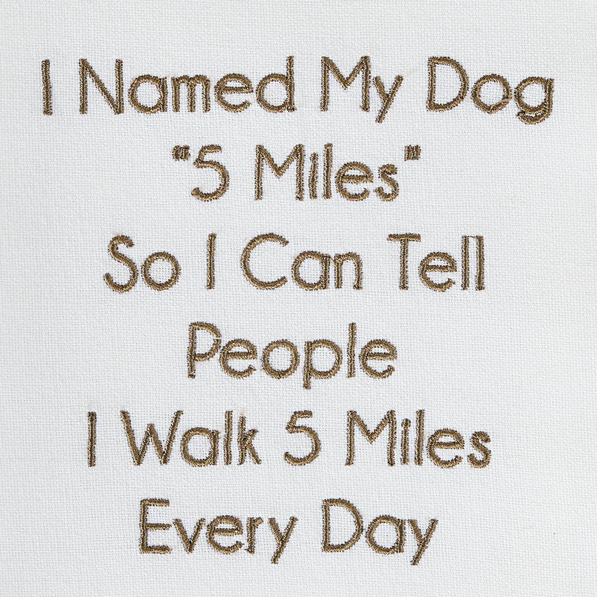 5 Miles Dishtowel