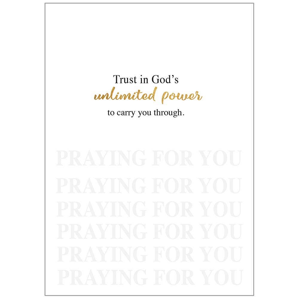 God Hears - Faith Encouragement Card