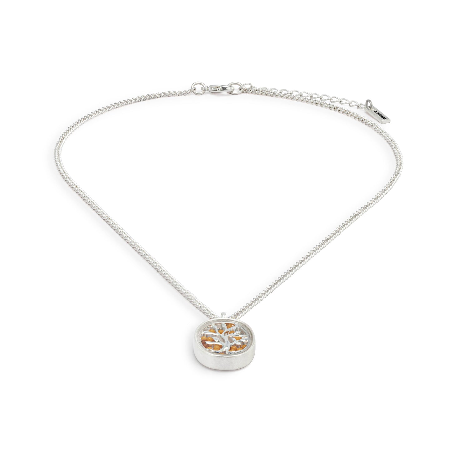 Mustard Seed Necklace - Silver