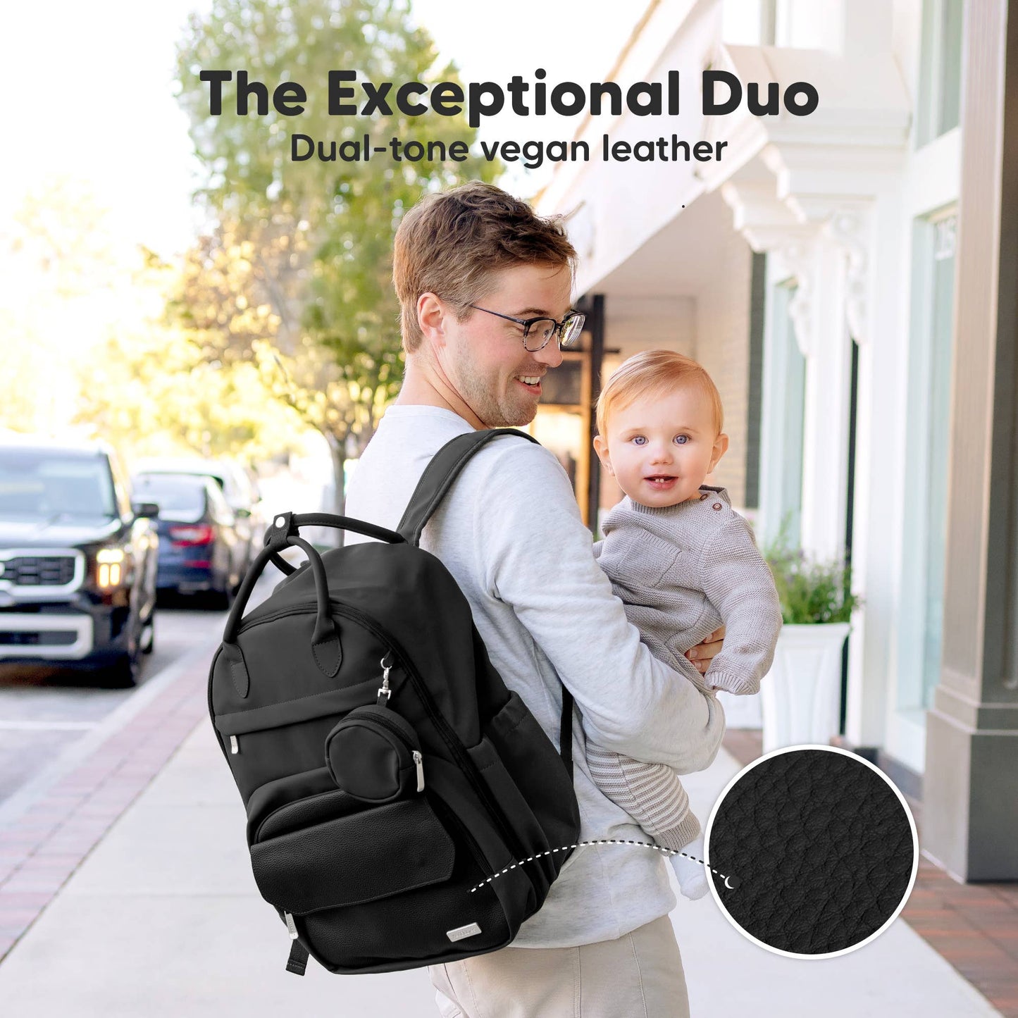Play Diaper Bag Backpack, Baby Bag with Changing Pad