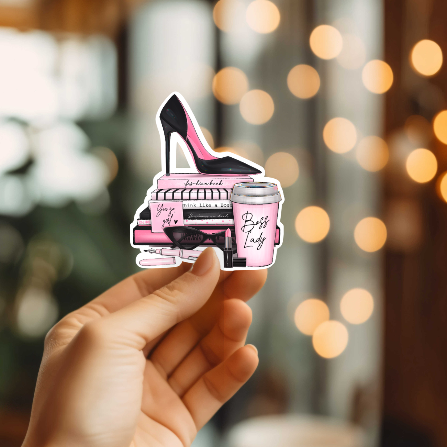 Girl Boss Sticker
