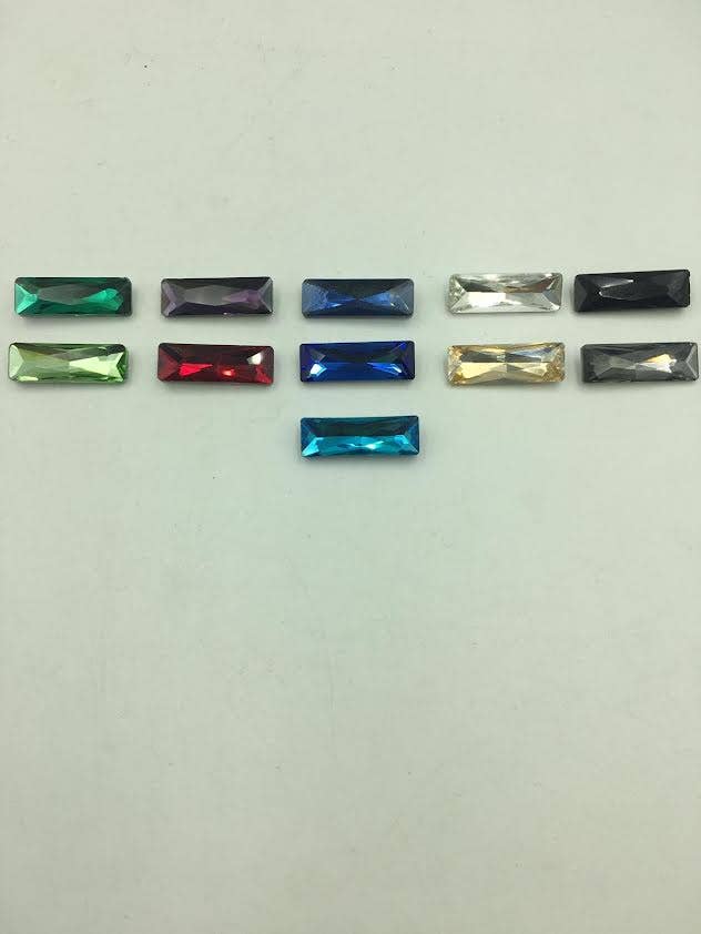 Luminous Rectangular Earrings