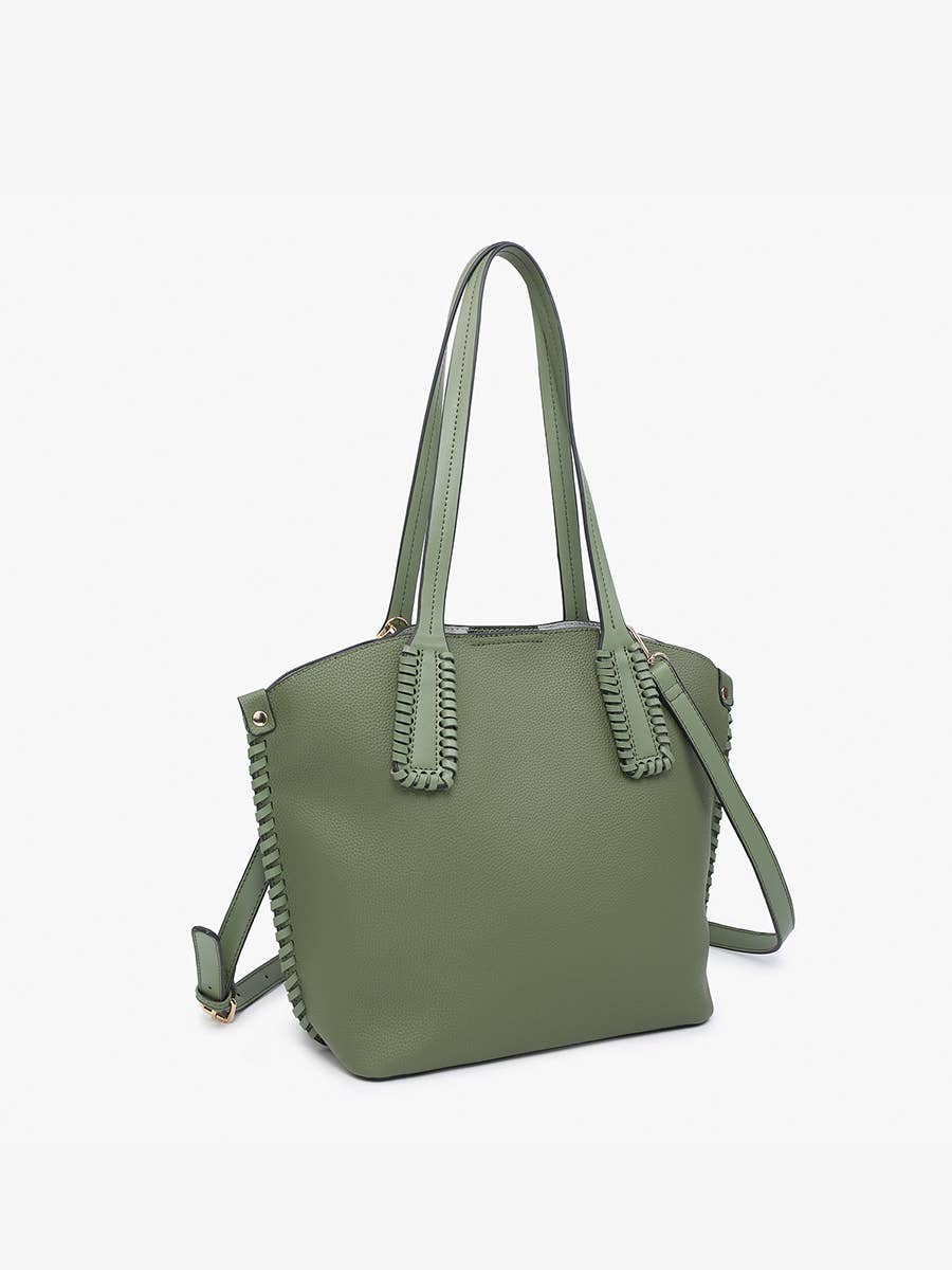 M2527 Micah Whipstitch 3-Compartment Tote