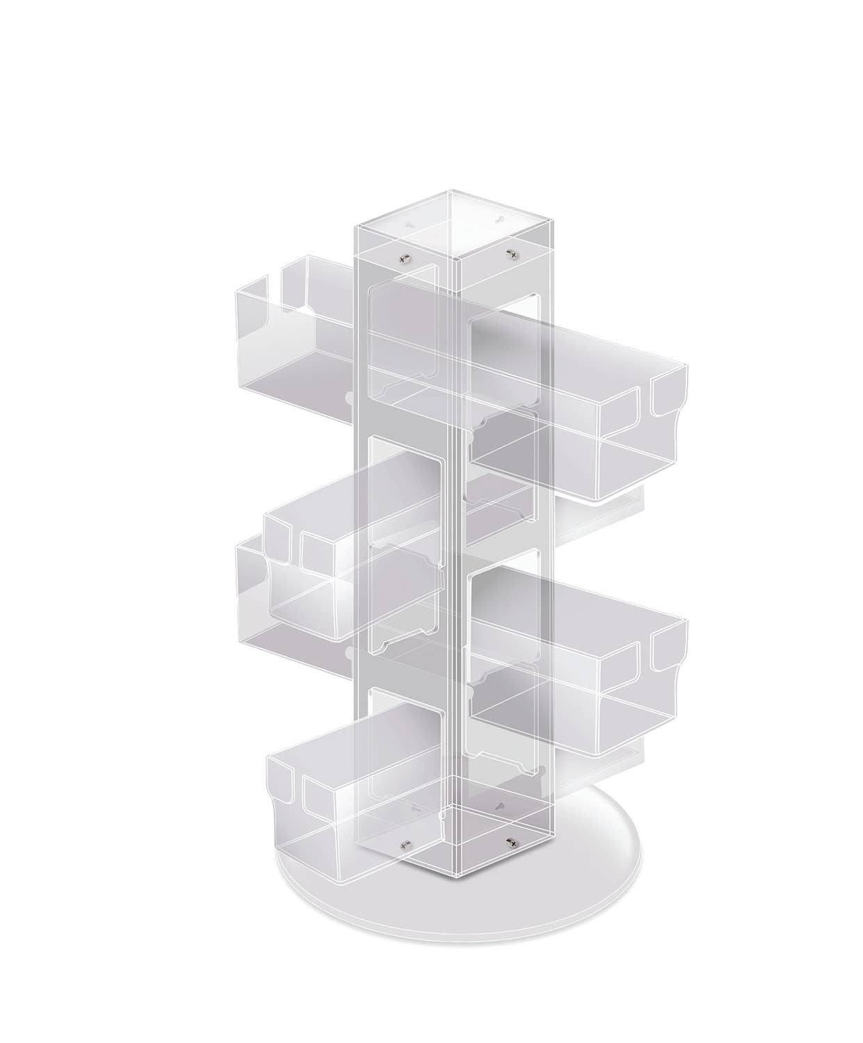 Car Air Freshener Countertop Spinner Display