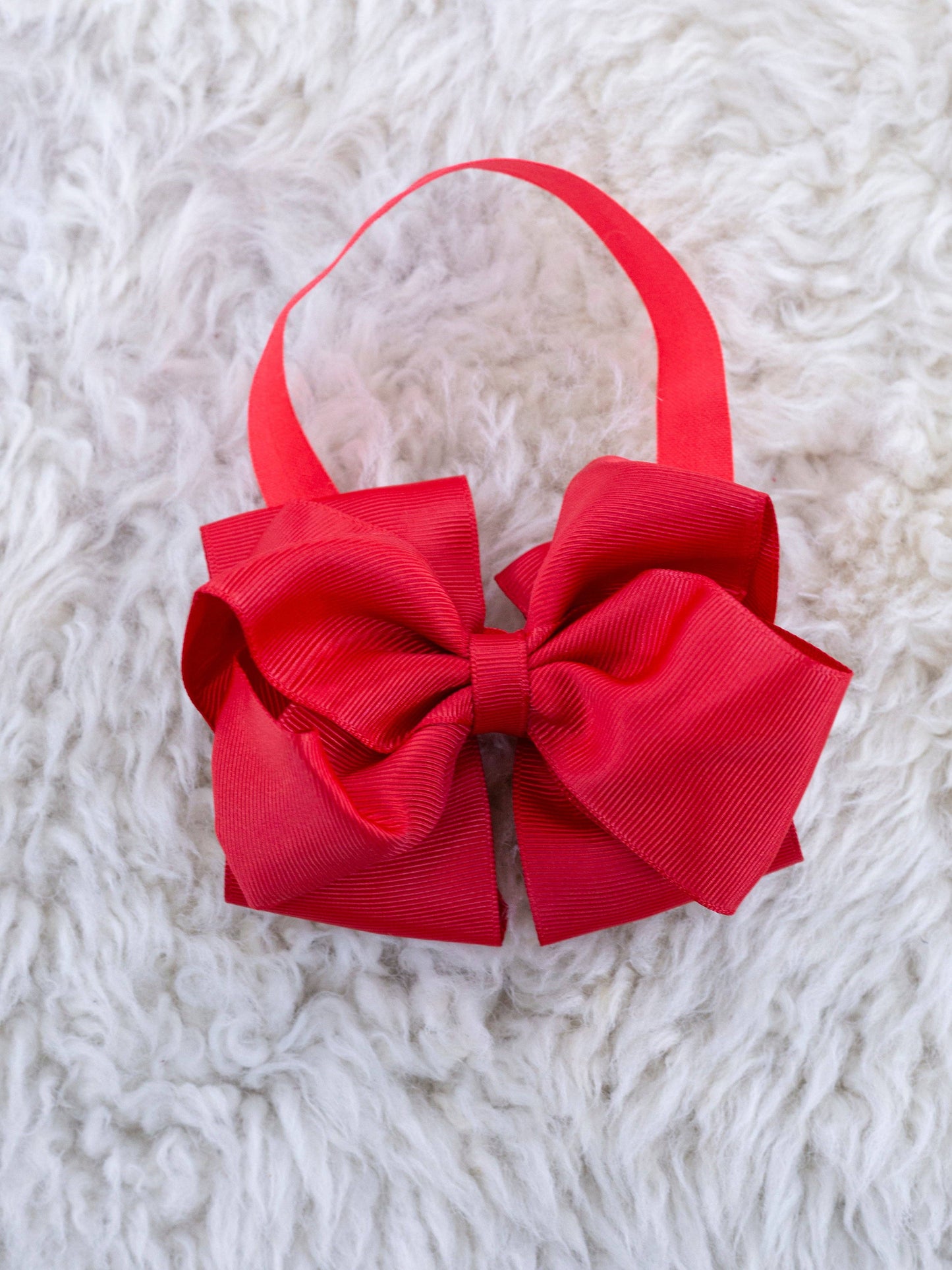 Double Layer Bow Headband 5 Inch - 29 Colors Available