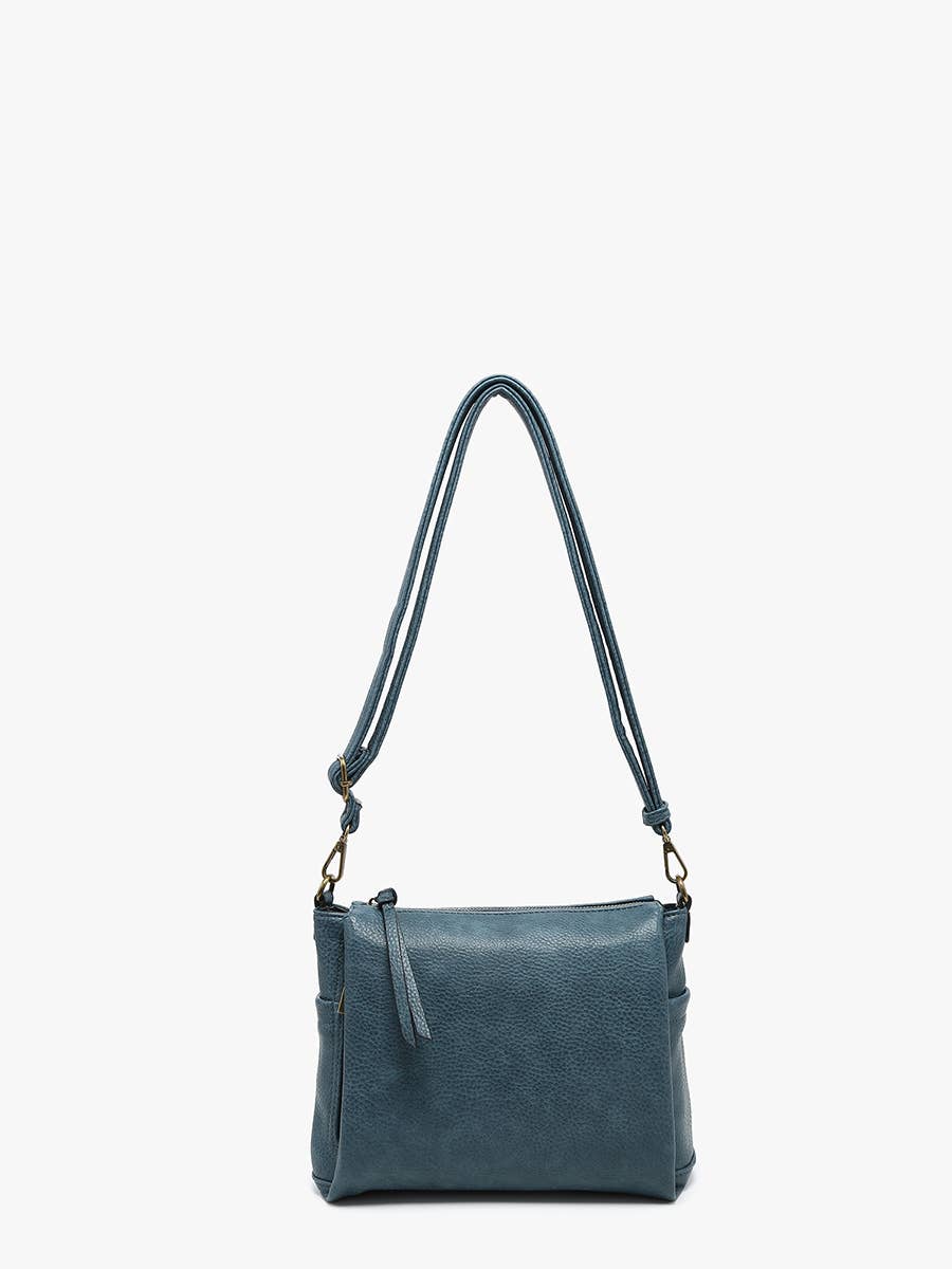 Kali Distressed Dual Front Pocket Crossbody | M2869