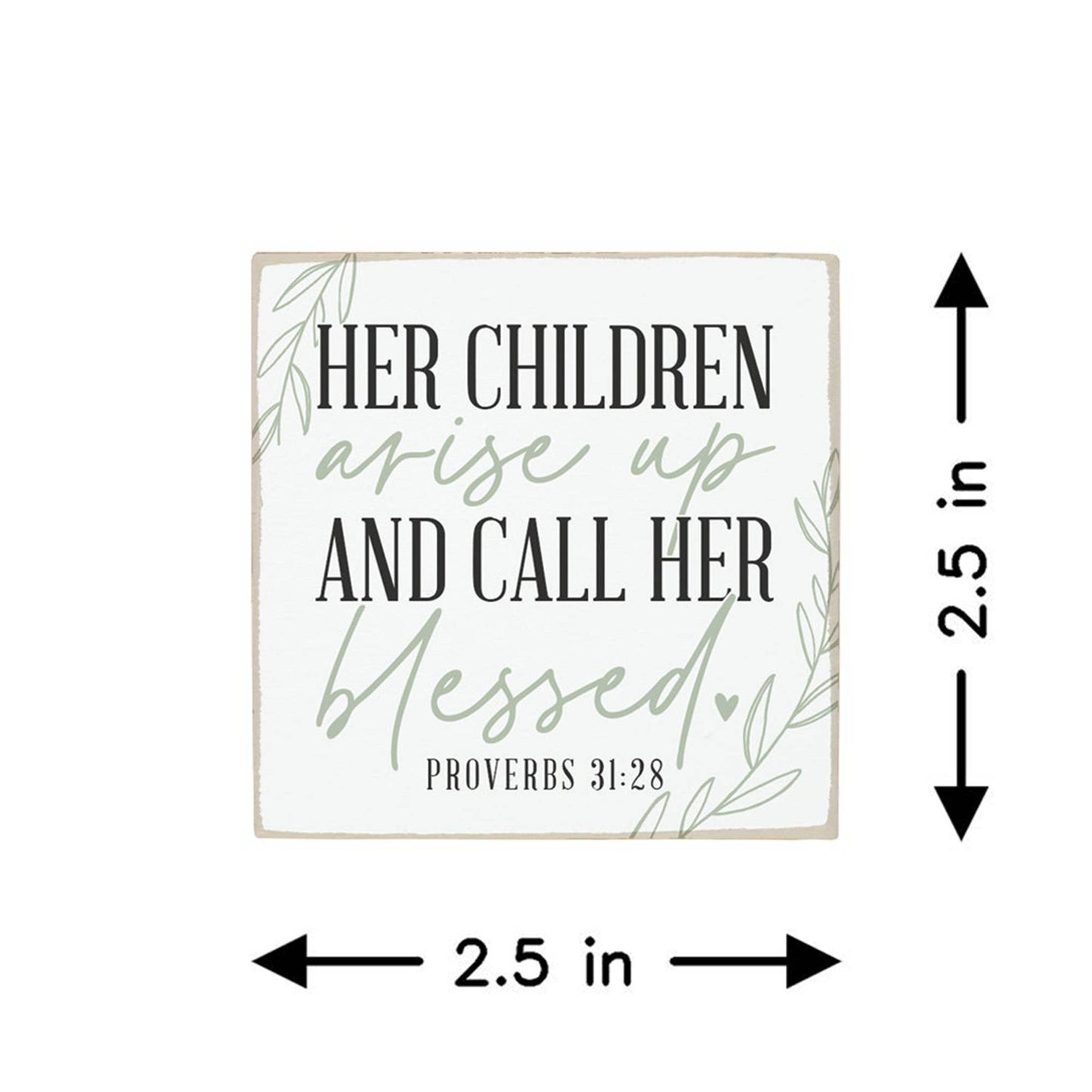 Her Children Arise Up - Square Magnets
