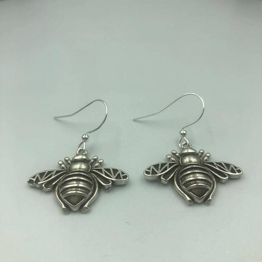 Bee Motif Earrings