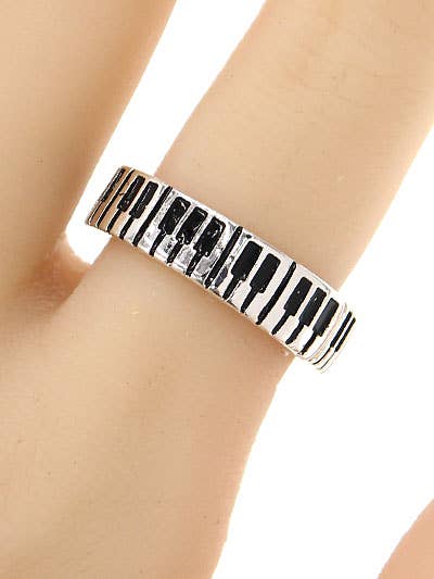 FR5307 Music Piano Keyboard Stretch Metal Stretch Ring