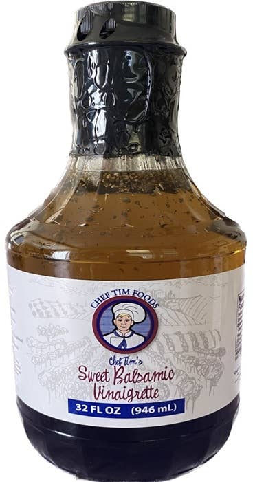 Chef Tim's Sweet Balsamic Vinaigrette (32 oz) Quart size