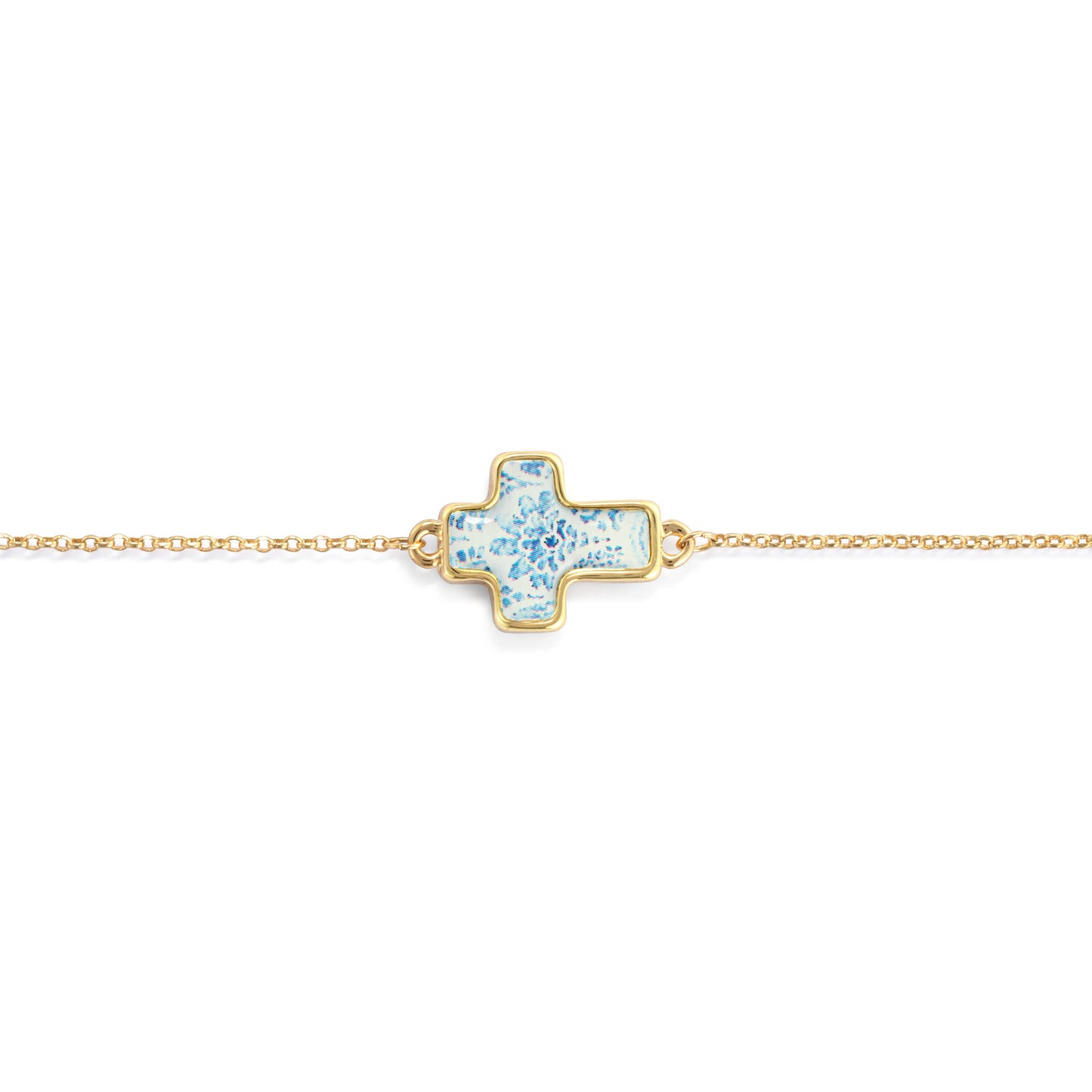 Hope Artful Cross Bracelet - 6.25in