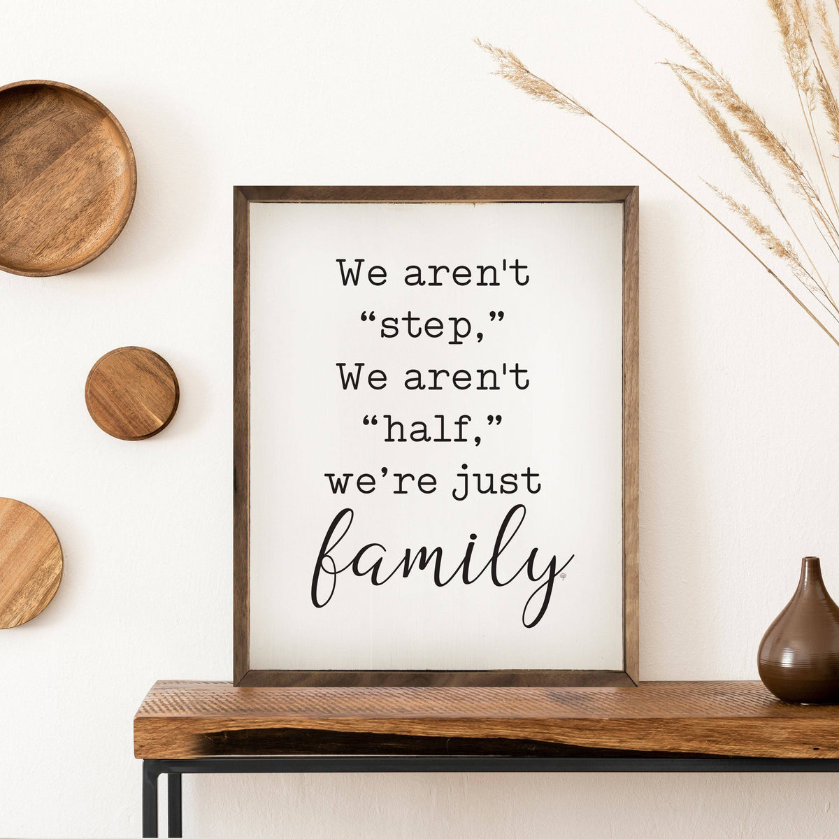 We're Just Family White
