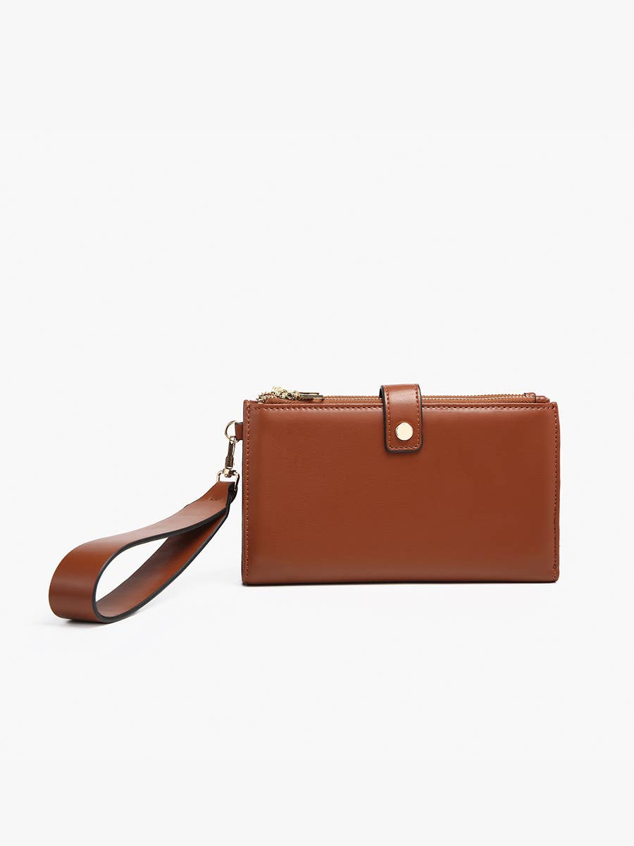 WL2627 Lark Zip-Top Wallet w/ Wristlet Strap