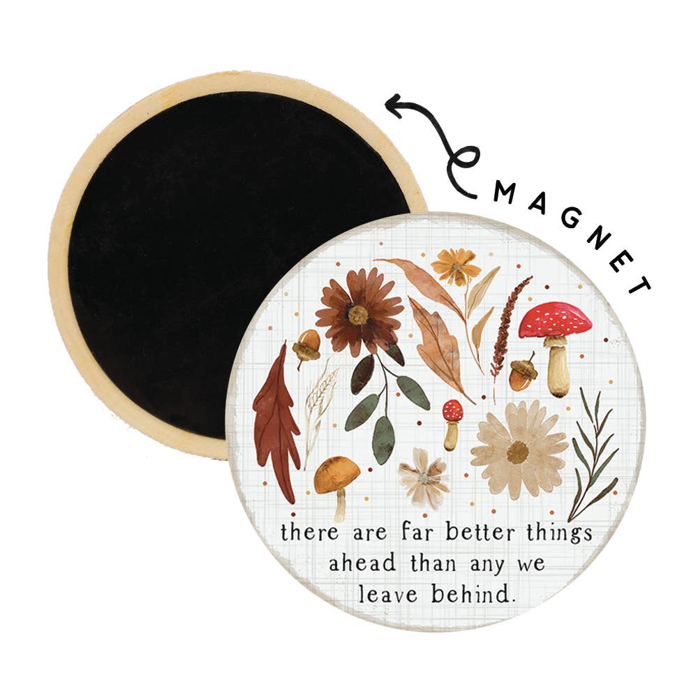 Far Better Things Fall - Round Magnets