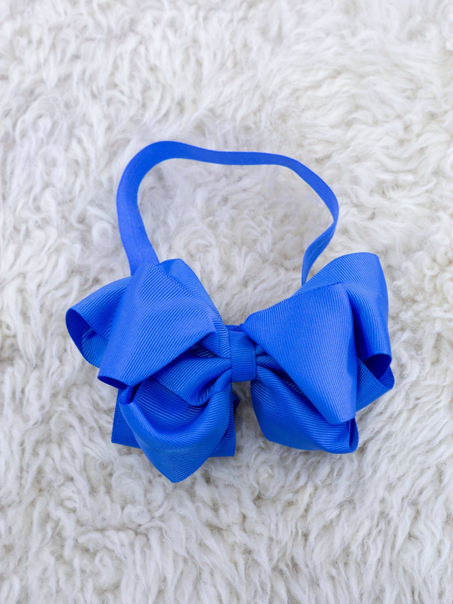 Double Layer Bow Headband 5 Inch - 29 Colors Available