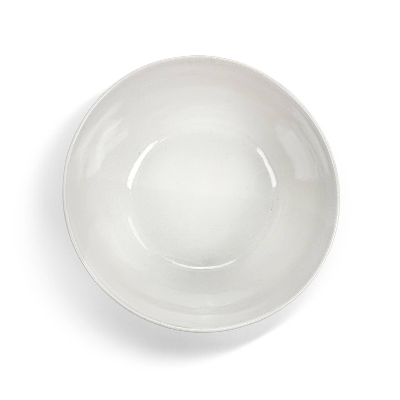 White Serve It Up Serving Bowl