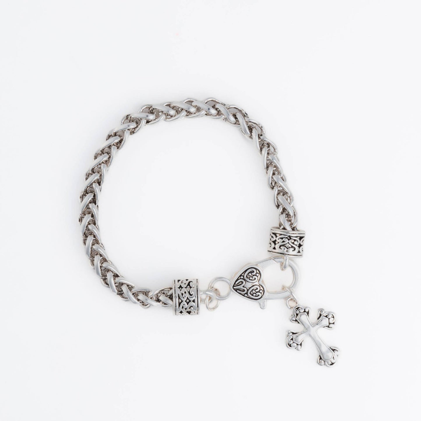 Miah Inspirational Nickel-Free Charm Bracelet