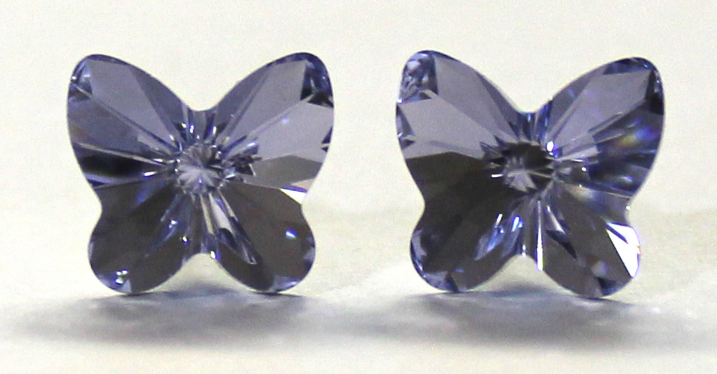 48 pr. Small Crystal Post Earring Assortment