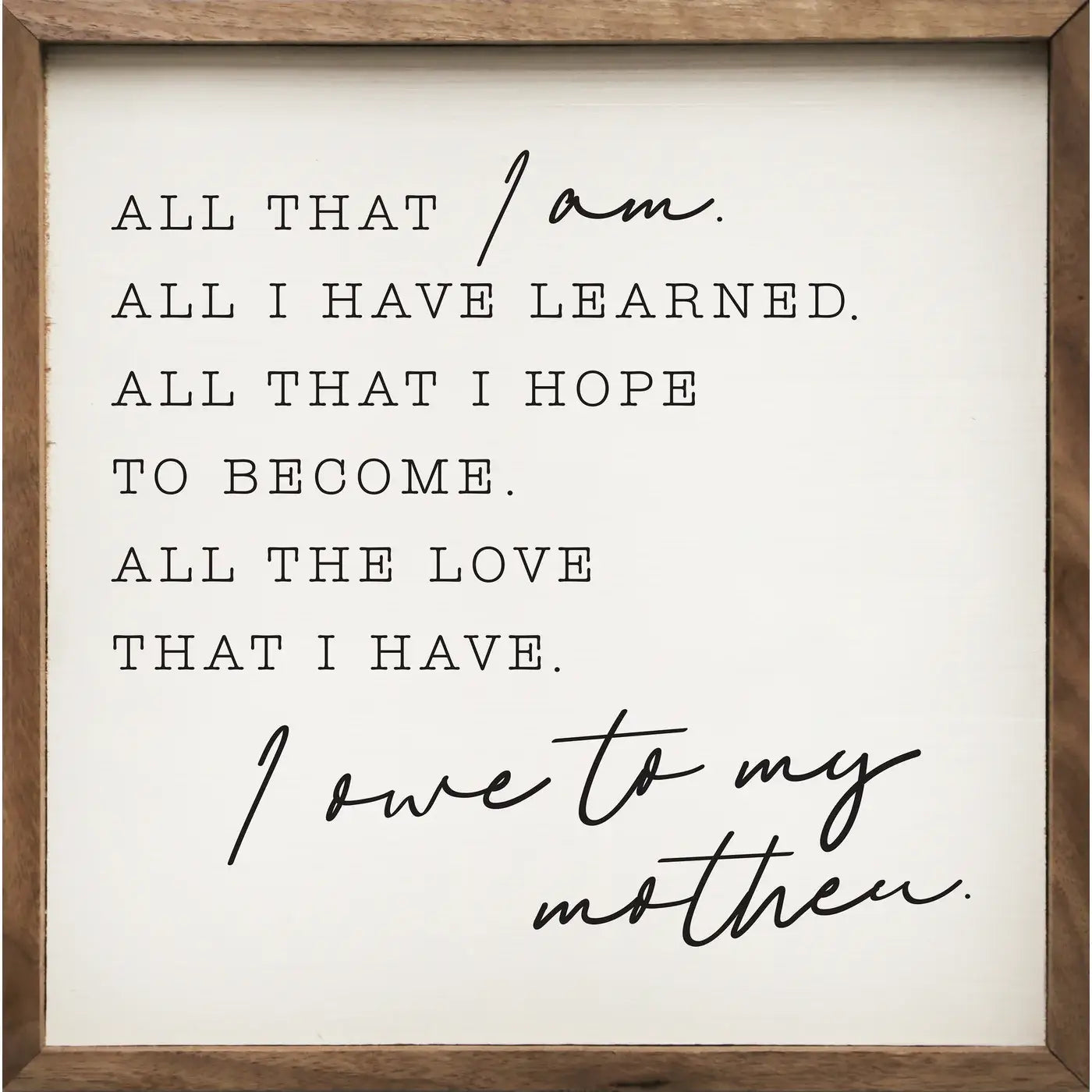 All That I Am White