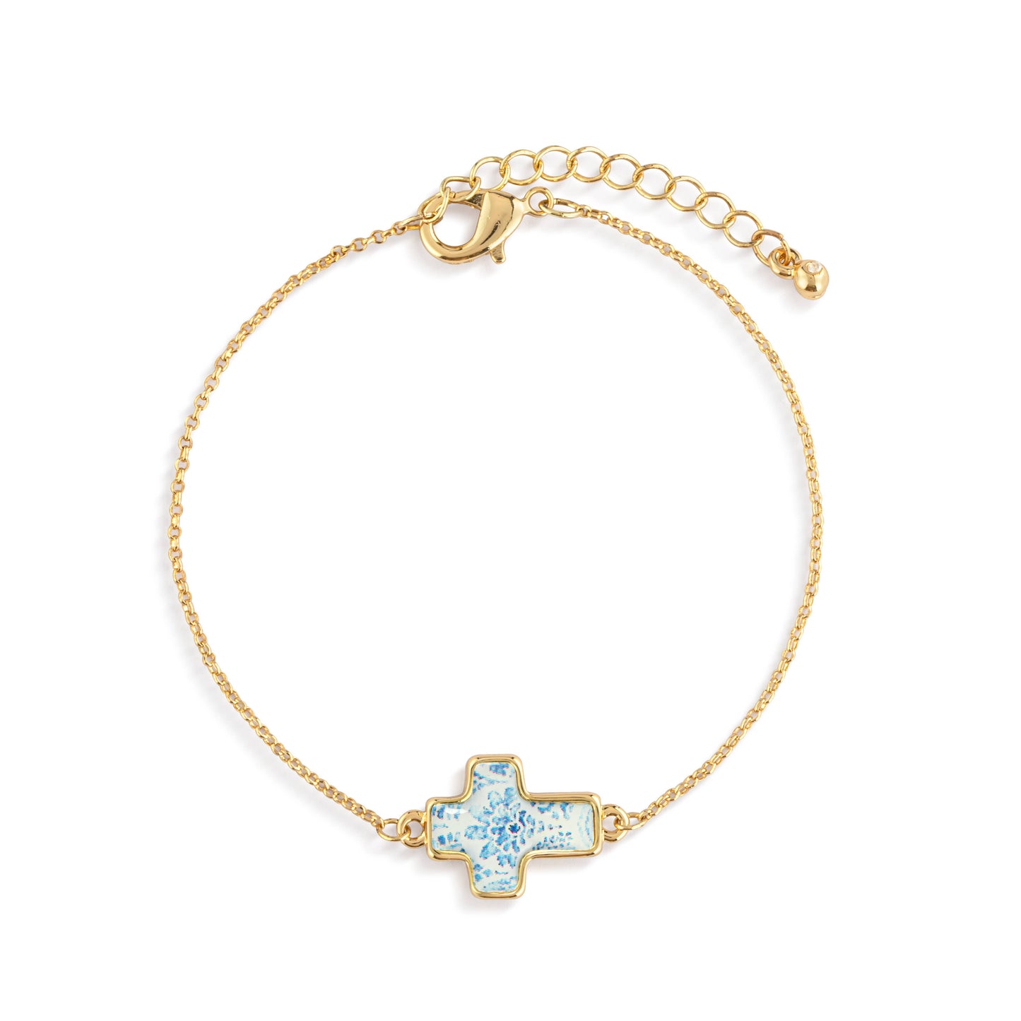 Hope Artful Cross Bracelet - 6.25in