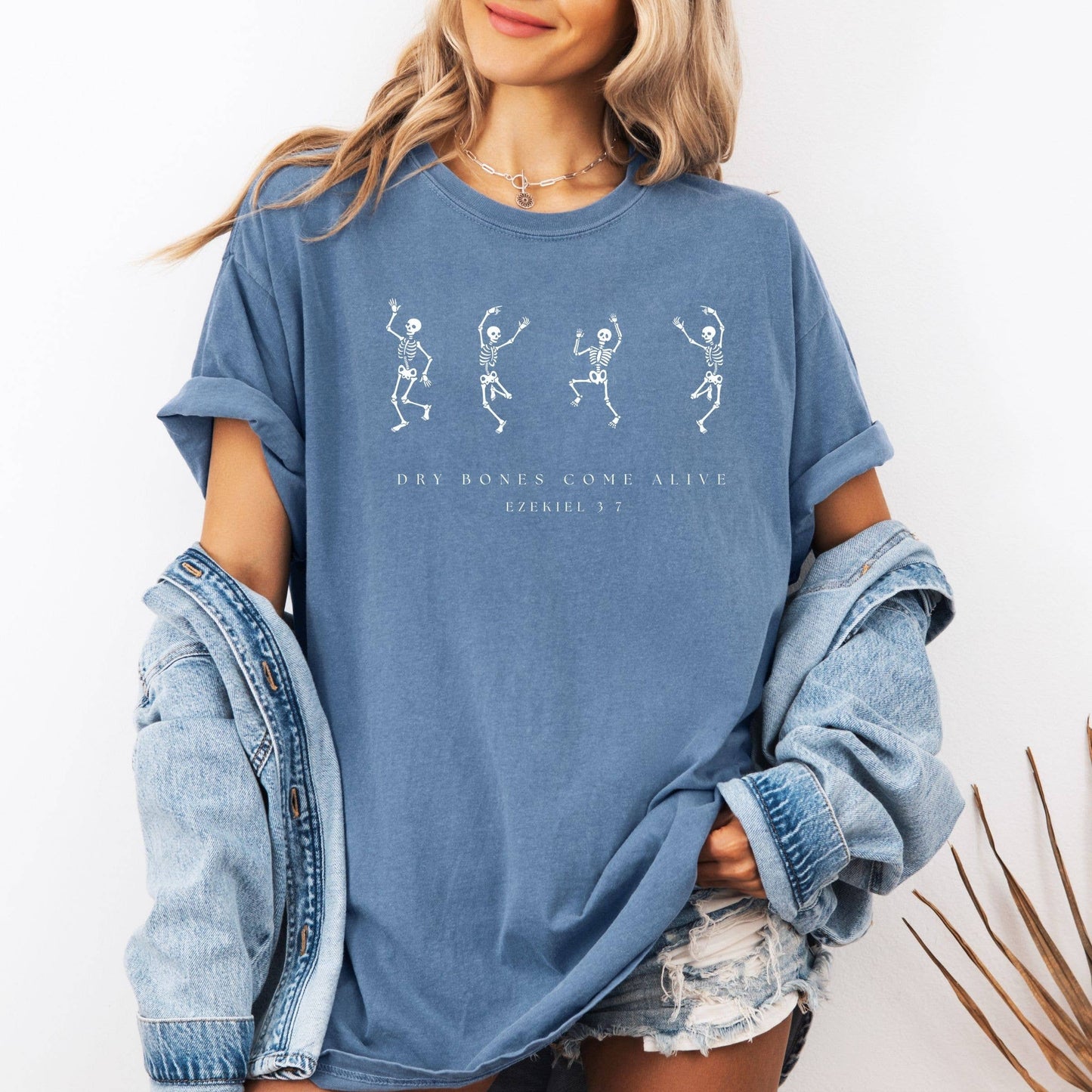 Dry Bones Come Alive Fall Graphic Tee - Christian Tee