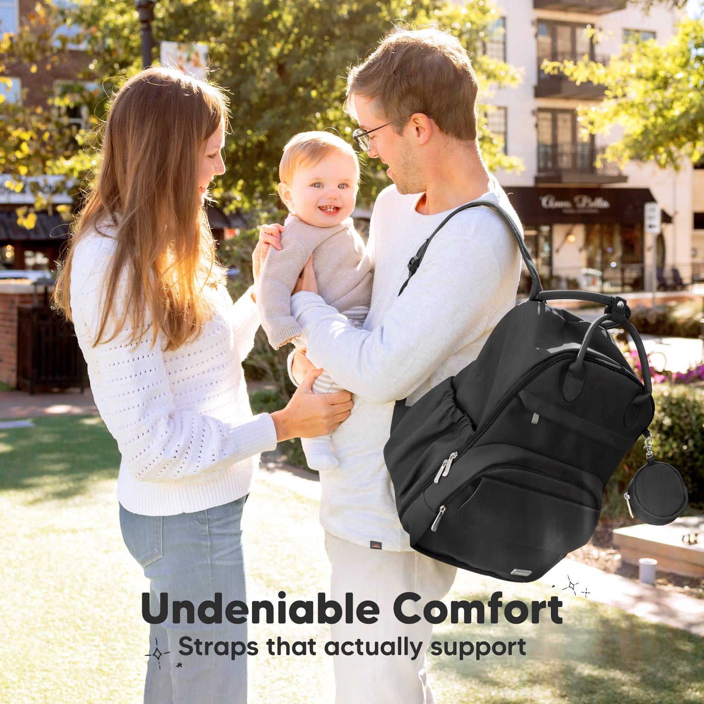 Play Diaper Bag Backpack, Baby Bag with Changing Pad