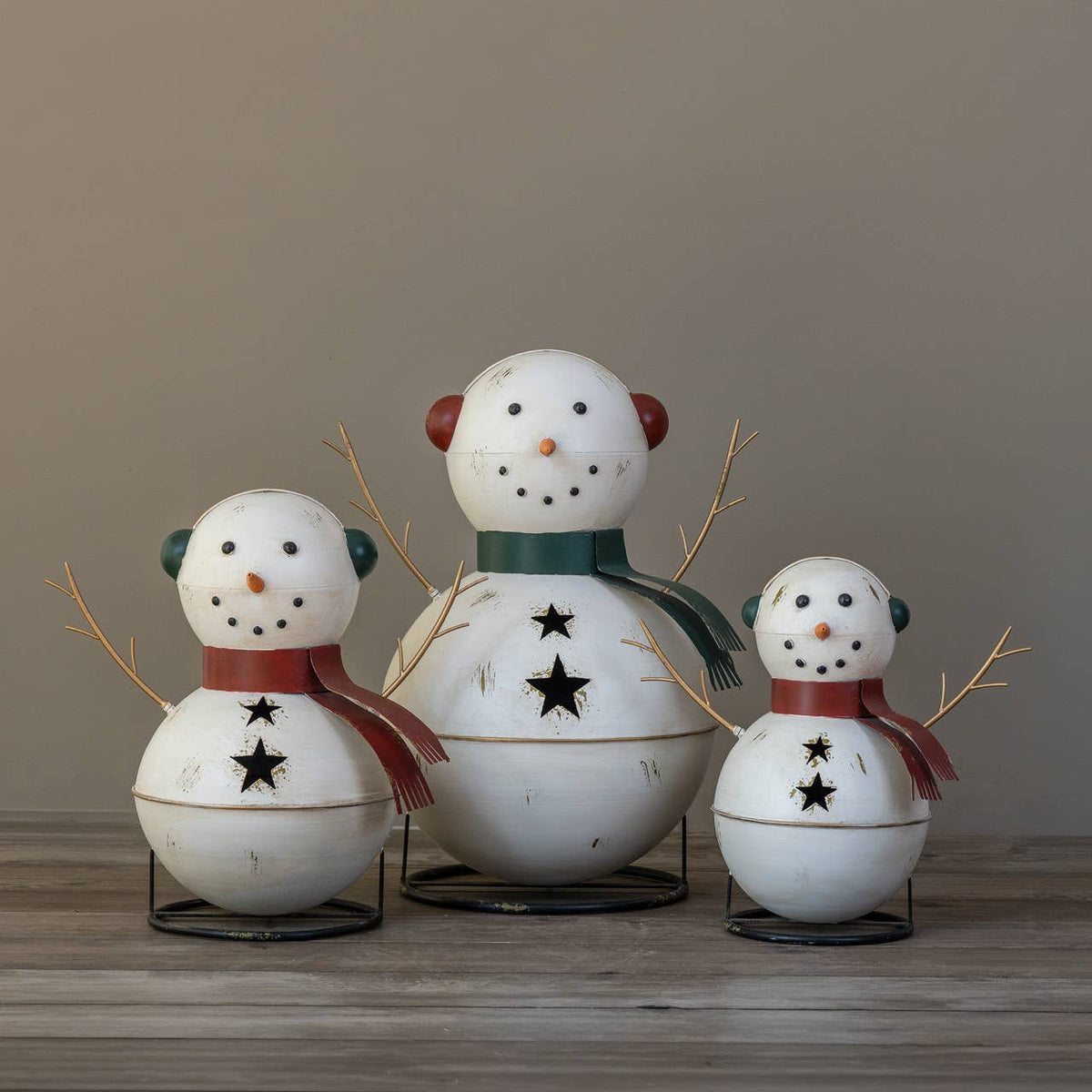 21" BELL SNOWMAN