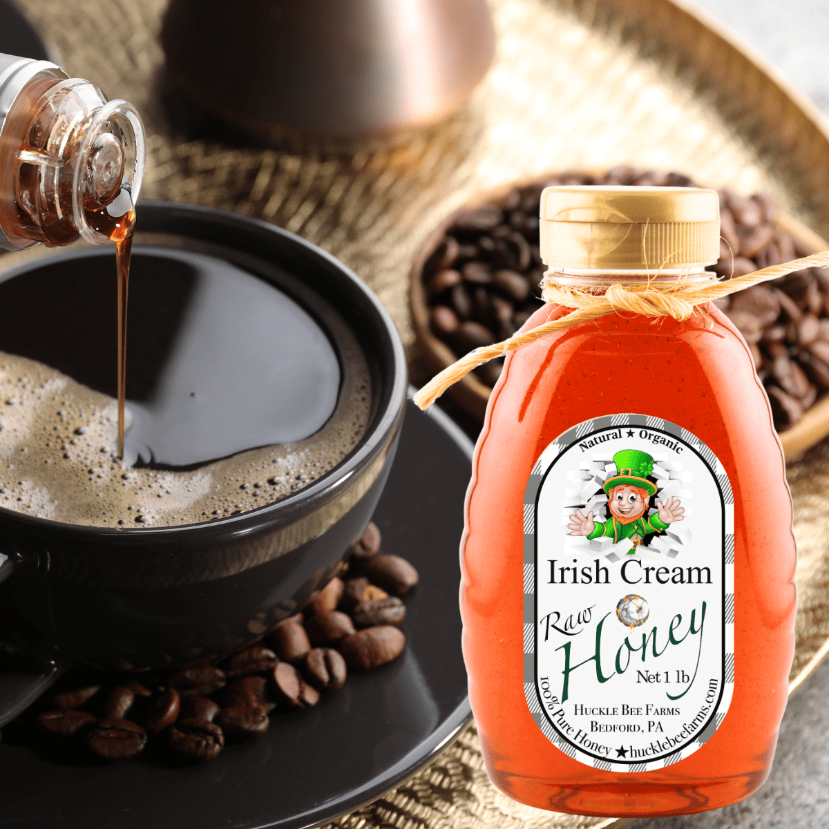 Irish Cream Flavor Honey 🍀