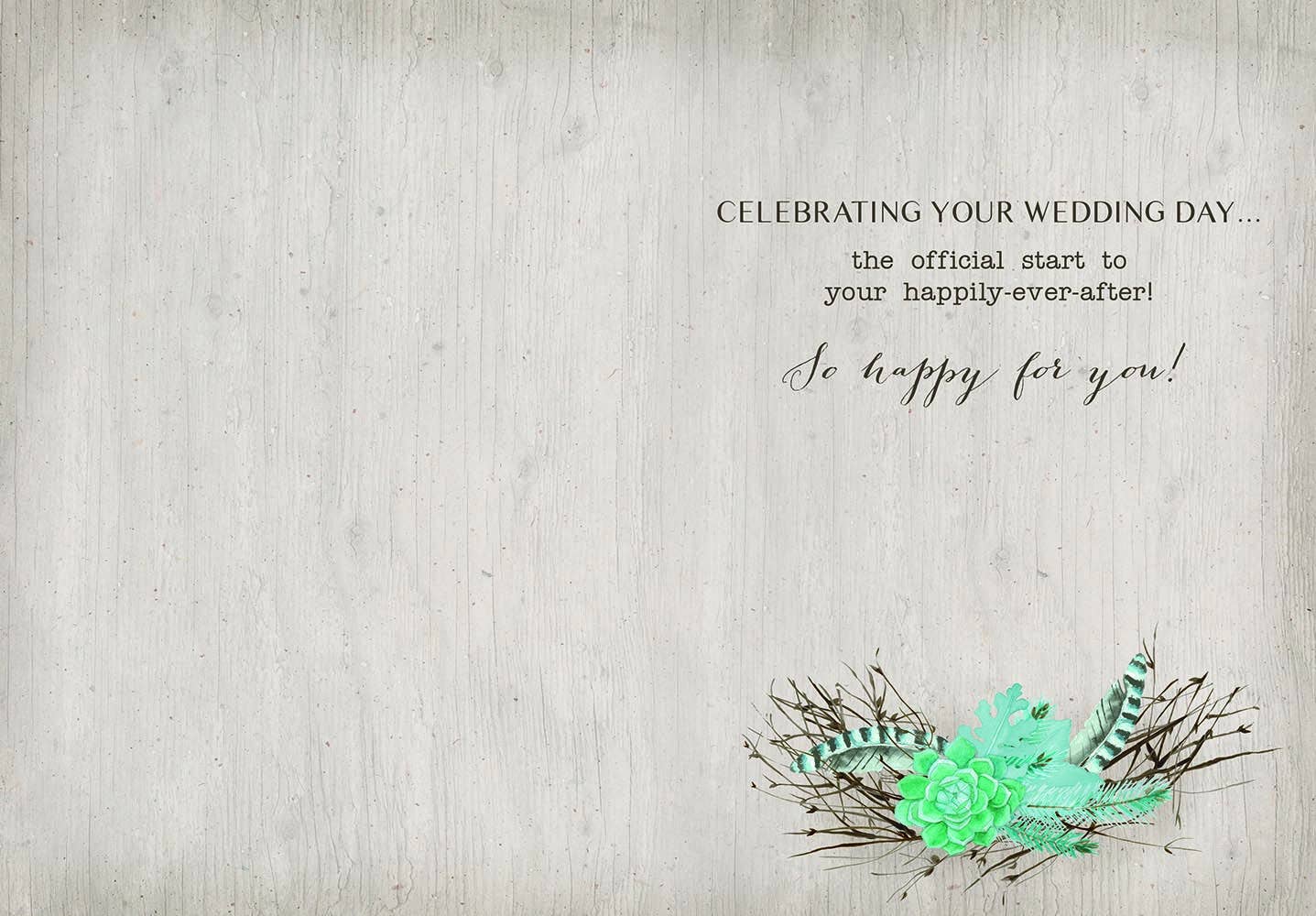 Your Story to Tell Wedding Card