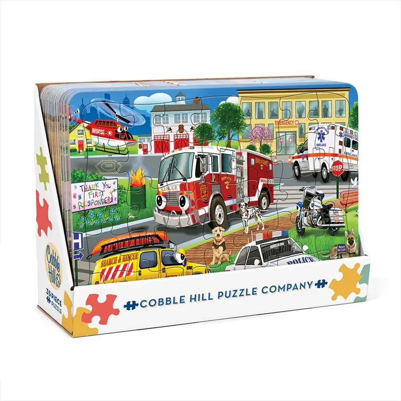 Emergency Response (Tray) 35-Piece Cobble Hill Puzzle