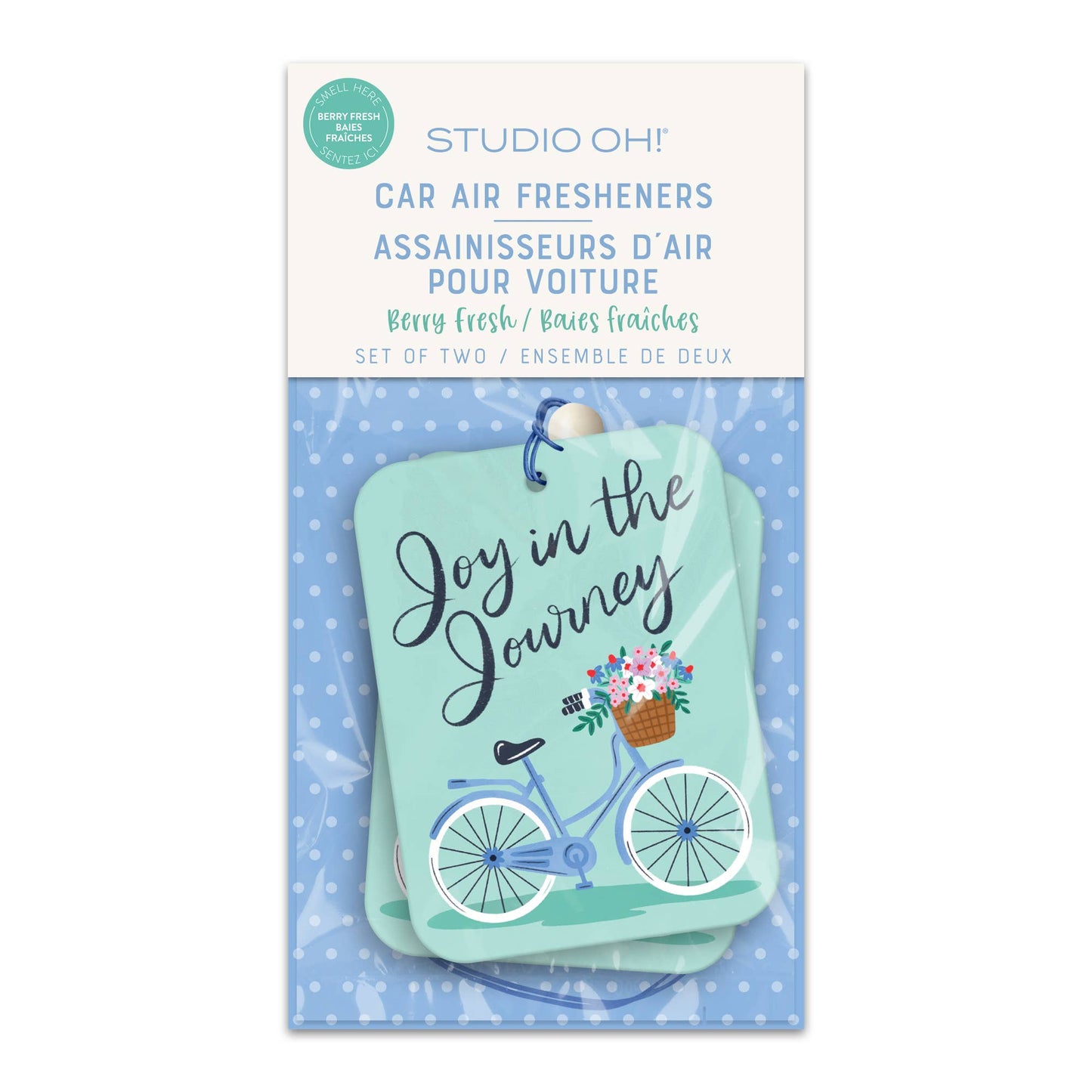 Joy in the Journey Car Air Freshener