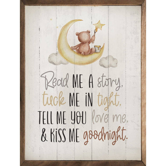 Read Me A Story Moon Whitewash