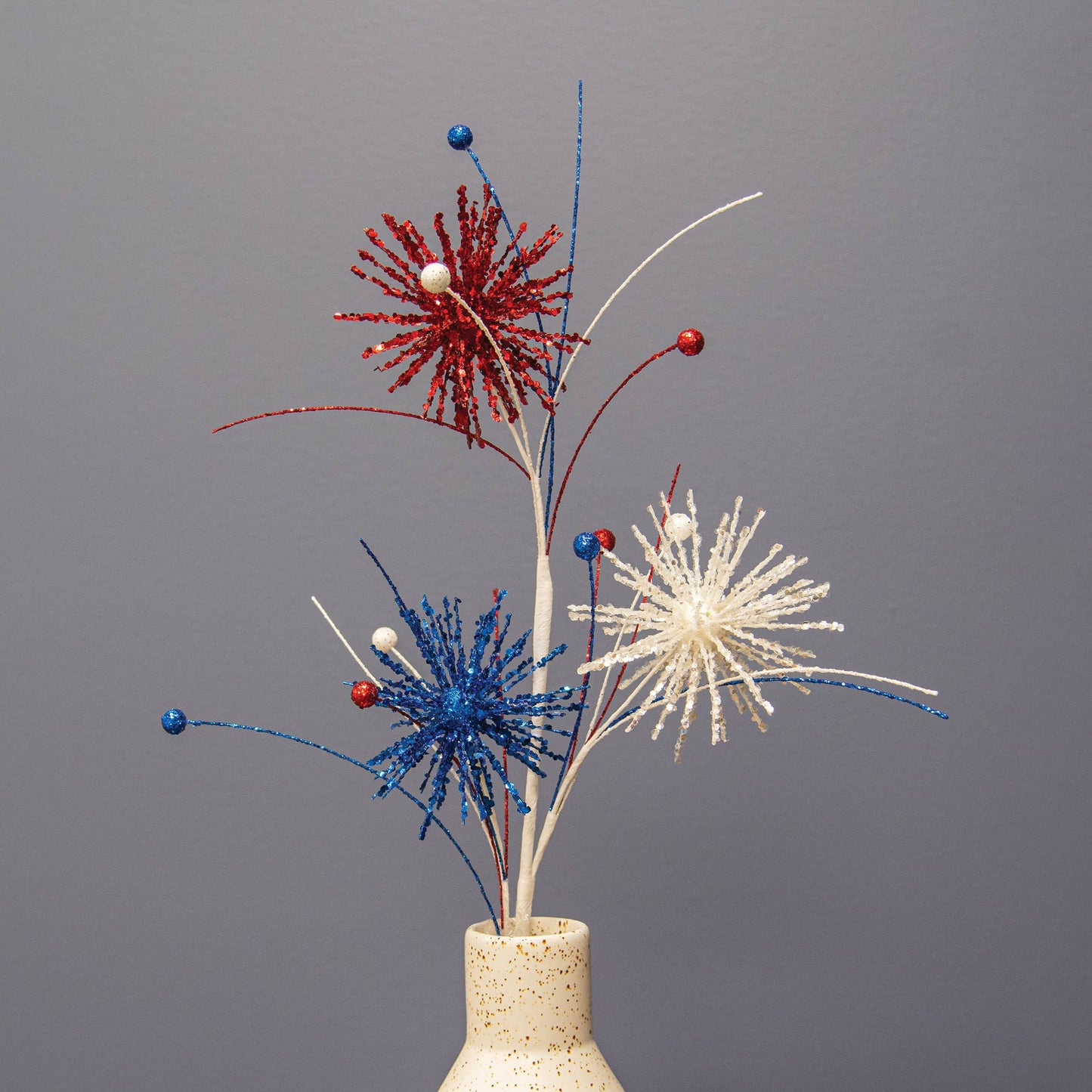 Firework Blooms & Berries Spray - 30"H